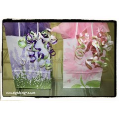 "Custom" Small Gift Bag with Ribbons & Tissue - Tigz Designs Creston BC